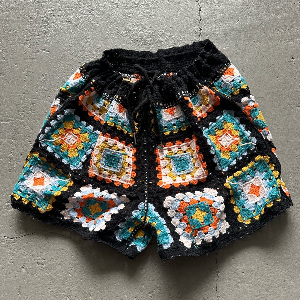 Crochet shorts